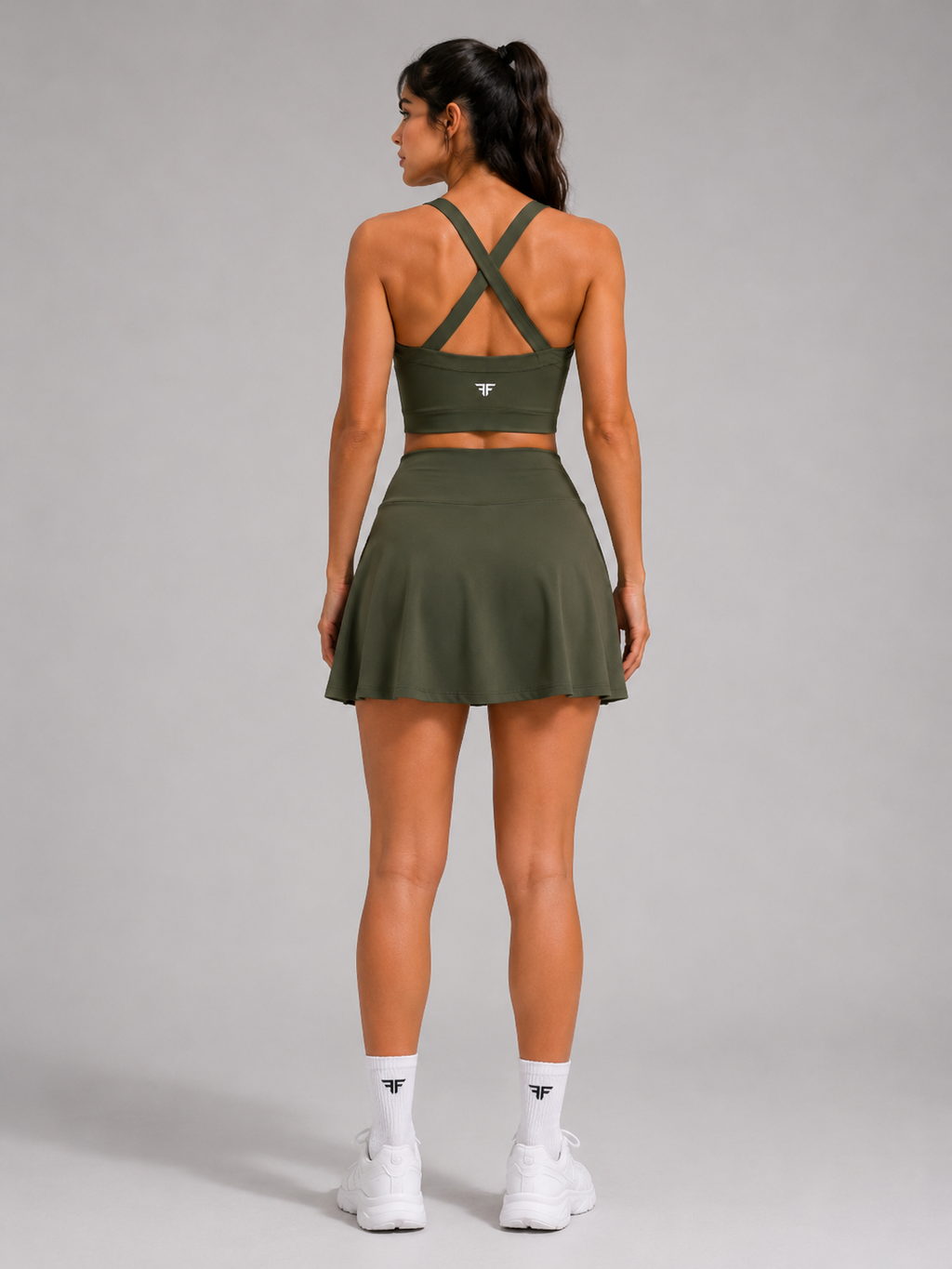 Flex Forte Elevate Court Set – Moss Green