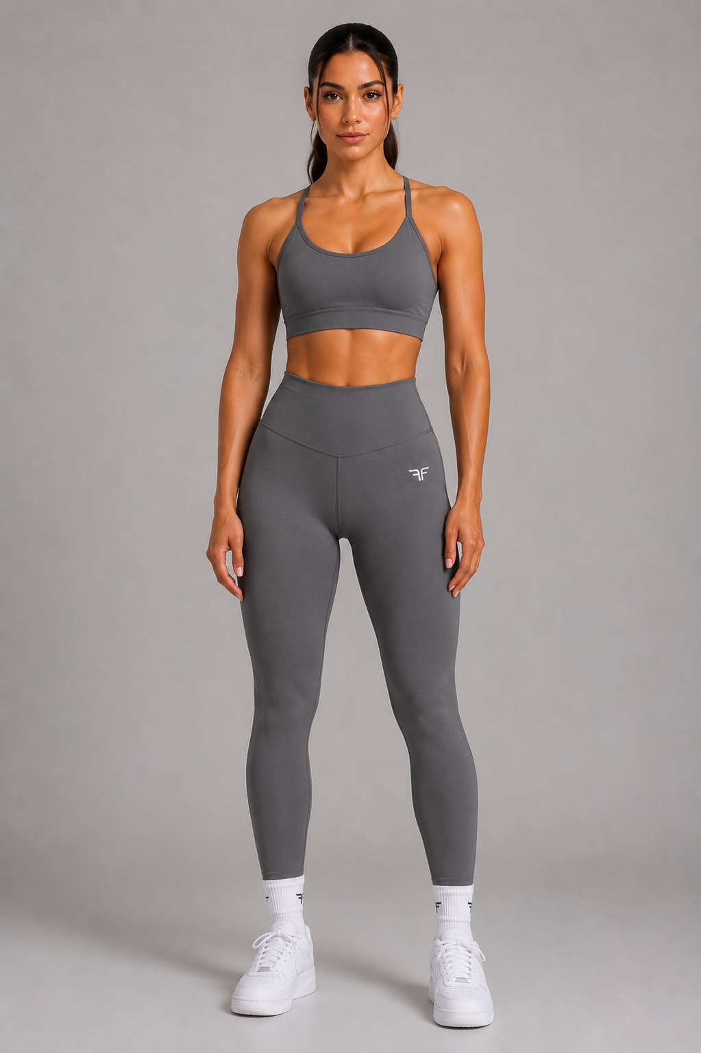 Flex Forte AirCore Legging Set – Smoky Gray